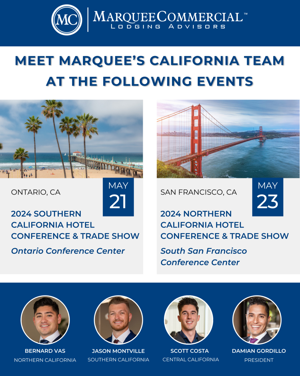 COME SEE THE MARQUEE TEAM AT THESE upcoming Conferences